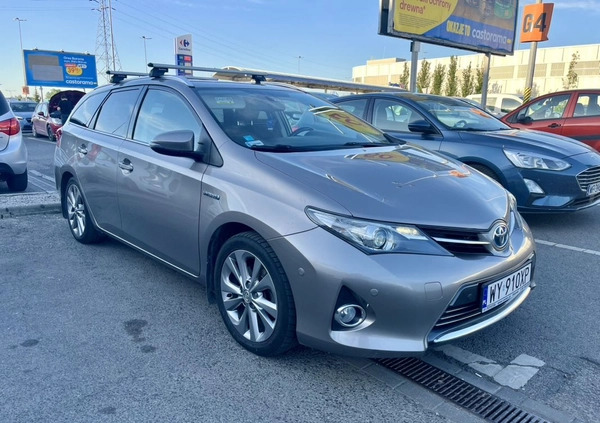 Toyota Auris cena 52500 przebieg: 214000, rok produkcji 2014 z Warszawa małe 172